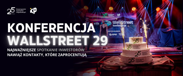WallStreet 29 | Najważniejsze spotkanie inwestorów | Nawiąż kontakty, które zaprocentują